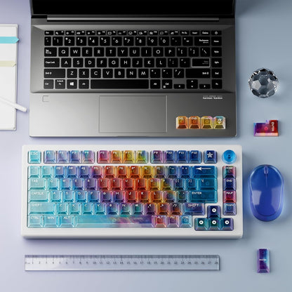 Aurora Gorgeous-View Cherry Profile PC Keycaps 119 keys