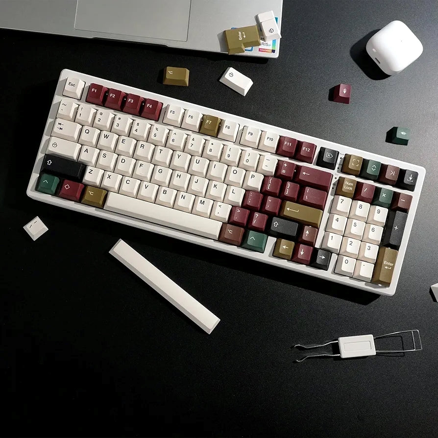 Retro Mixed Lights Cherry PBT Keycaps