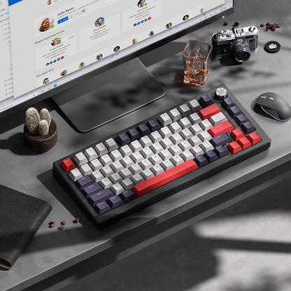 Vintage Red Top Backlit Cherry PBT Keycaps