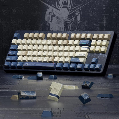 Gundam 08MS Mecha Cherry PBT Keycaps