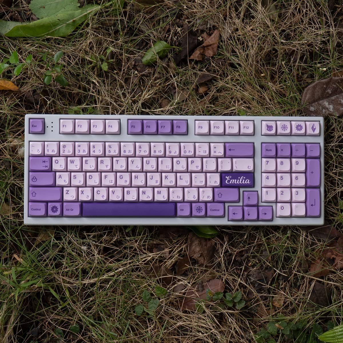 Frost Witch Japanese Thick XDA PBT Keycaps