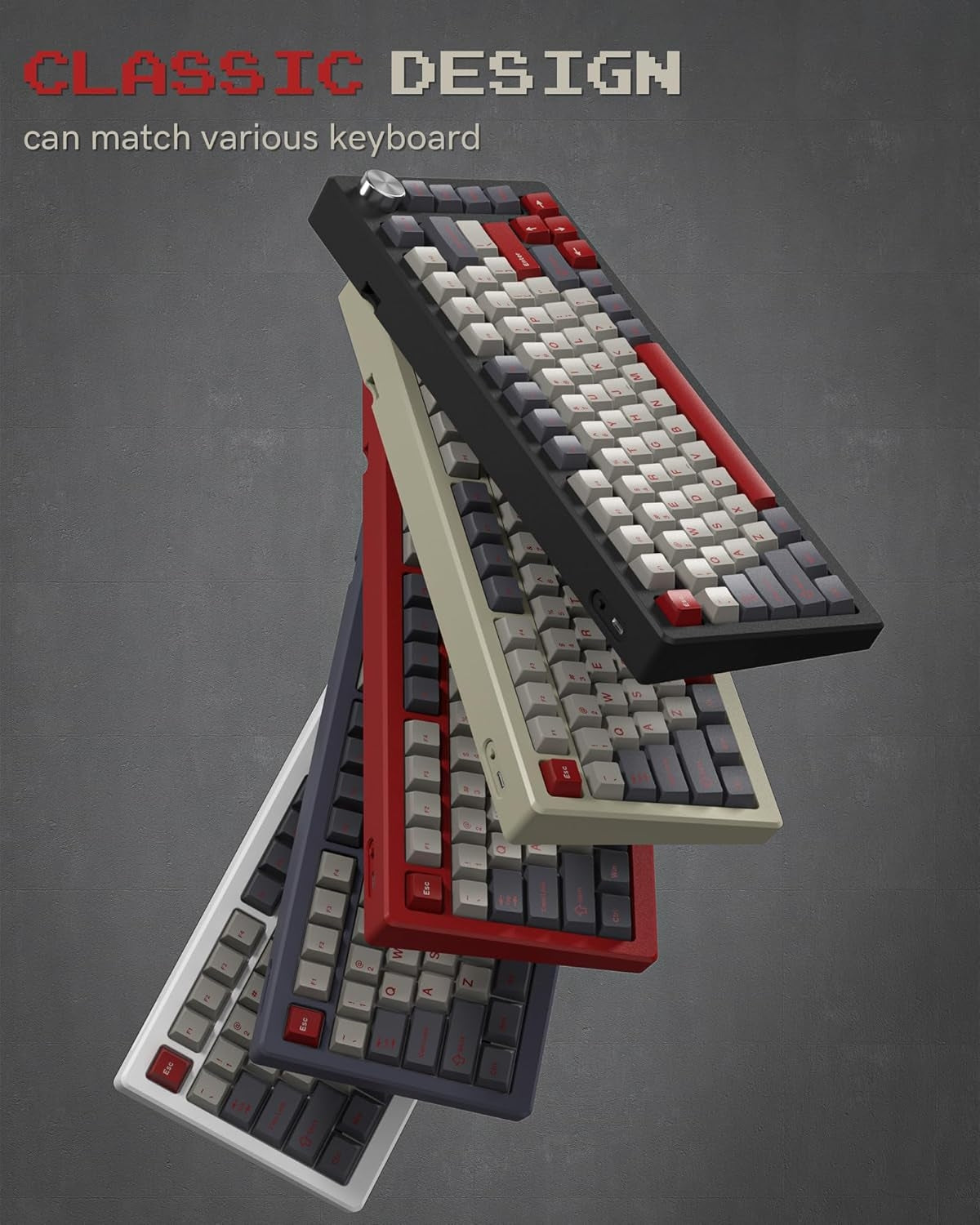 Womier Gorpcore Style Doubleshot PBT Keycaps
