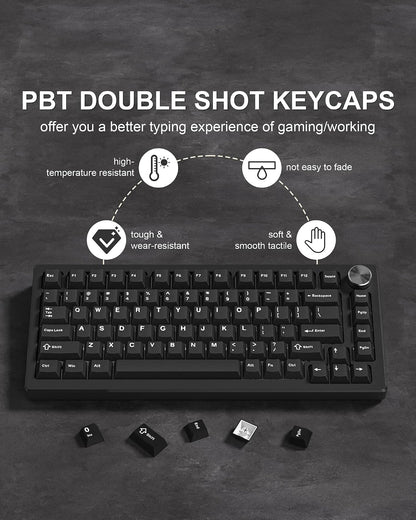 Womier WOB Cherry Doubleshot Keycaps
