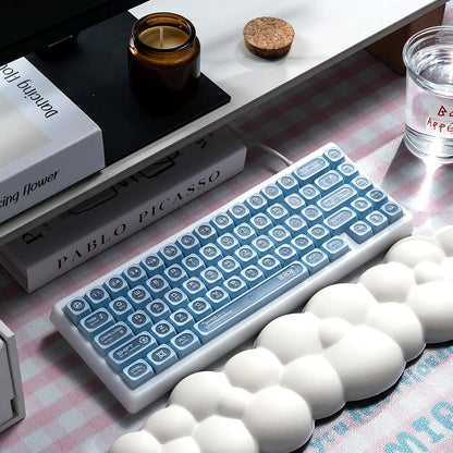 Cats Eye New Concept Blue UV Printed Backlit Keycaps