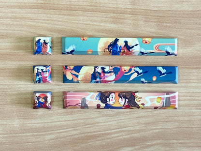 Spacebar & Esc Key Novelty Keycap Set of 2 Keys