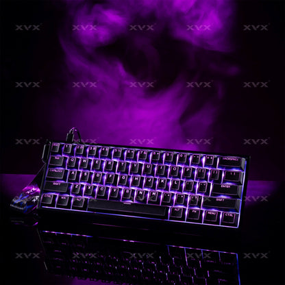Top Backlit Dark Knight Prism Cherry PBT Keycaps