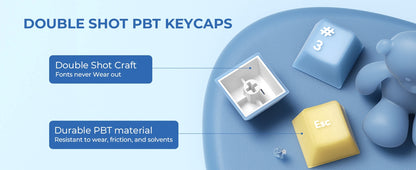XVX Lemon Sky Chromatic Tales Series 216-Key Double-Shot Cherry Profile PBT Keycap Full Set