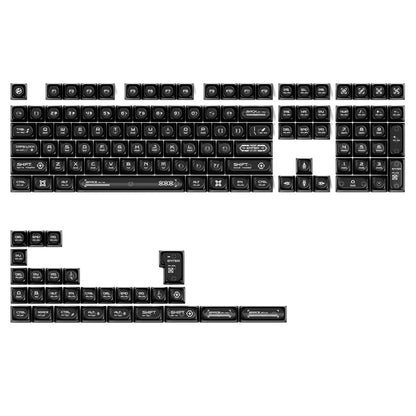 Cats Eye New Concept Black UV Printed Backlit Keycaps