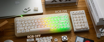 Womier Apple Mac Ceramic Style Japanese MOA Keycaps