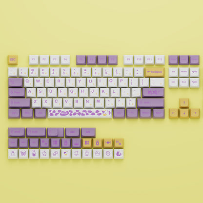 PRICE DROP Taro Milk Japanese XDA Keycaps