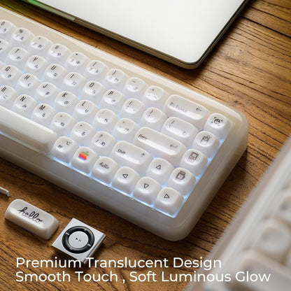 Womier Apple Mac Ceramic Style Japanese MOA Keycaps