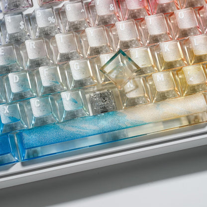 Aurora Gorgeous-View Cherry Profile PC Keycaps 119 keys