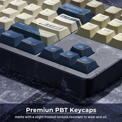Gundam 08MS Mecha Cherry PBT Keycaps