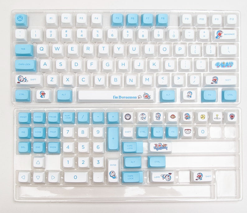 Doraemon XDA PBT Keycaps