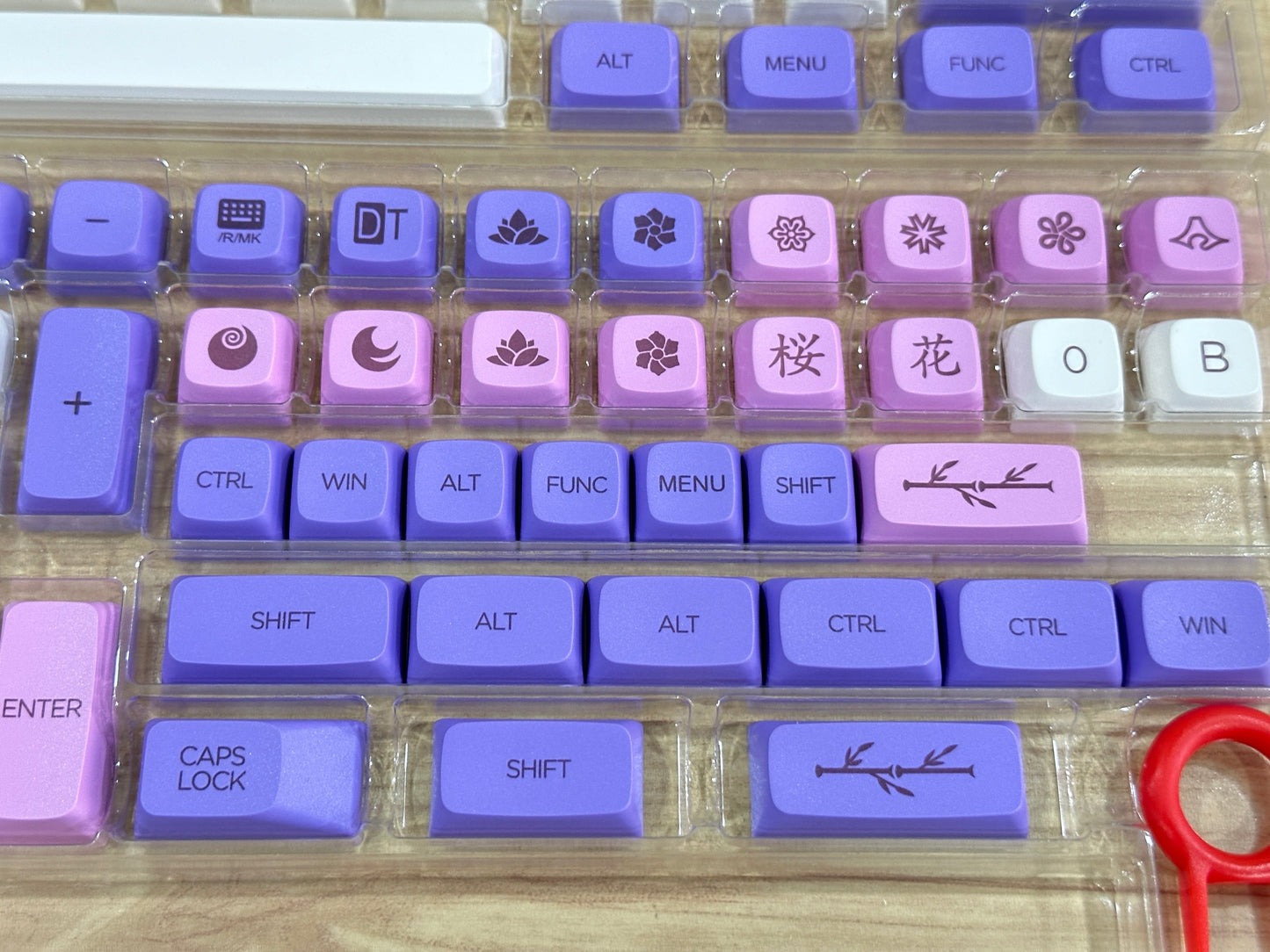 Hana Sakura 104+39 XDA KEYCAPS