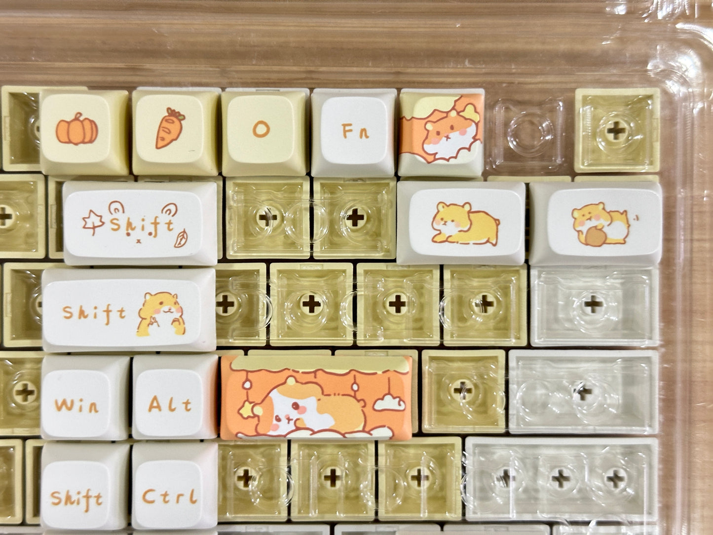 HAMSTER XDA PBT KEYCAPS