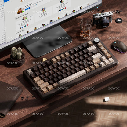 Mocha Mousse Top Backlit Cherry PBT Keycaps