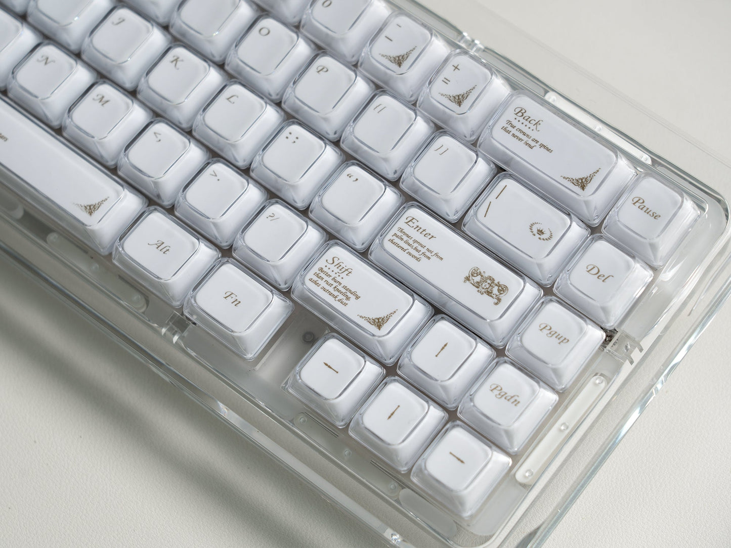 Womier Luna MDA Doubleshot Keycaps