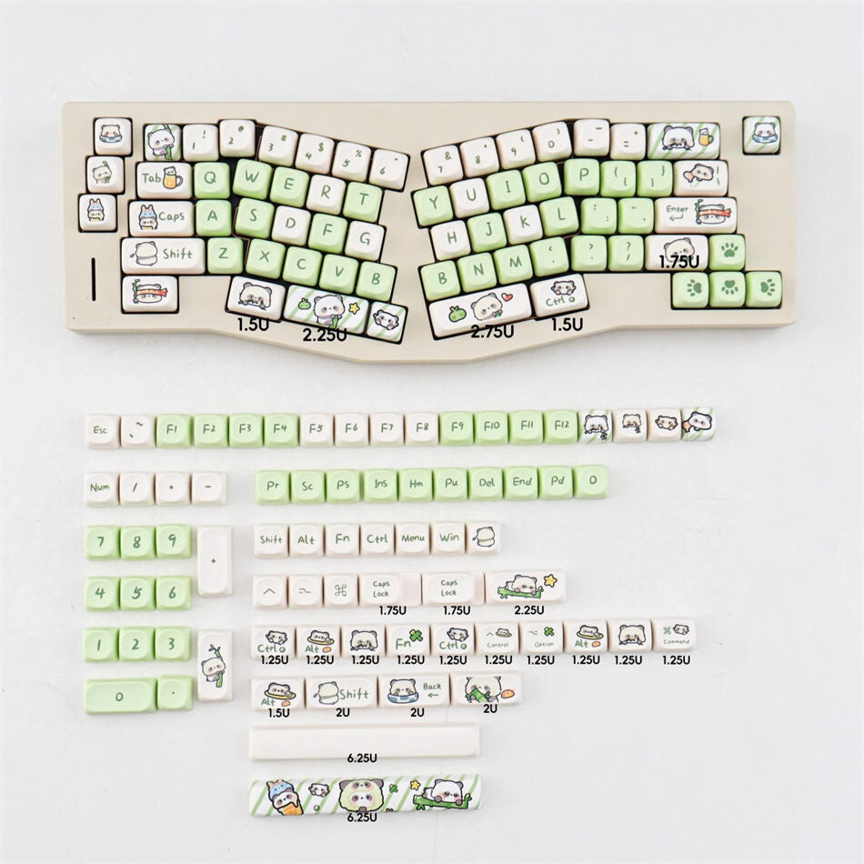 Panda MOA Profile Keycap Set