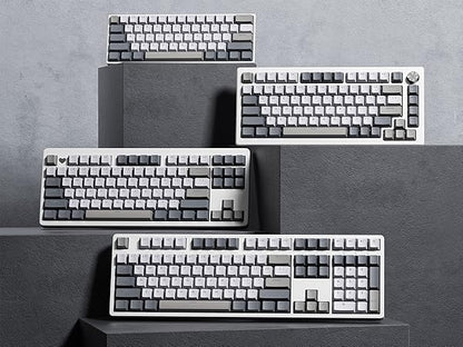 Winter Fog Top Backlit Cherry PBT Keycaps
