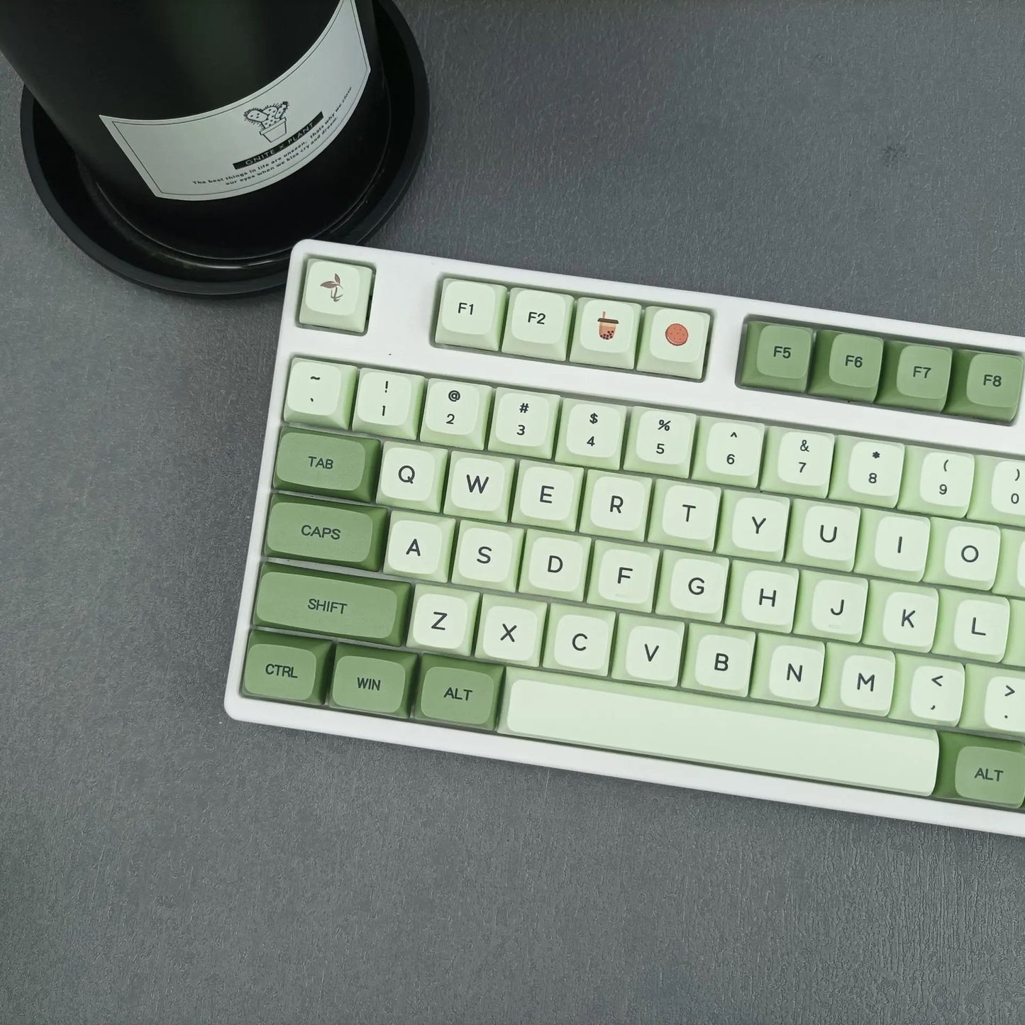 Matcha English XDA Keycaps