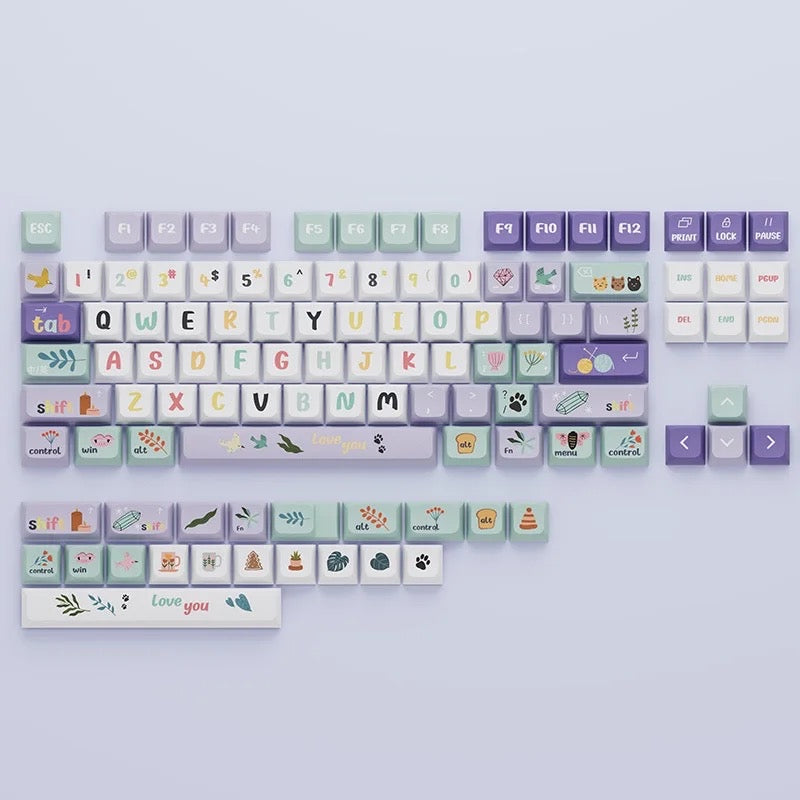 Midsummer Night Dream XDA Keycaps