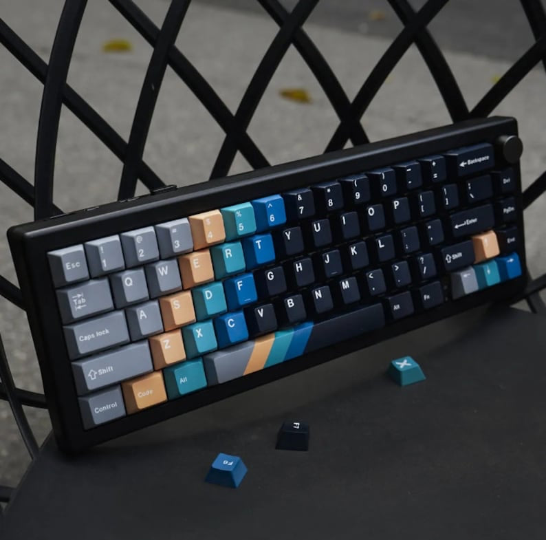 Record Gradient Keycaps Set