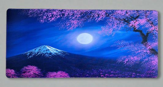 (Clearance) Mount Fuji Night Speed Edition XXL Deskmat 4mm