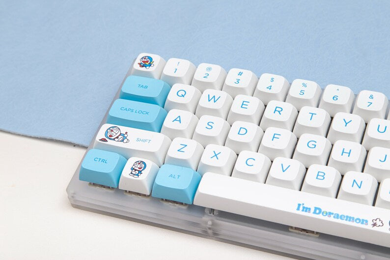 Doraemon XDA PBT Keycaps