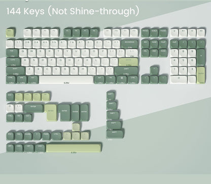 Low Profile XVX Spring Breeze Doubleshot Keycaps