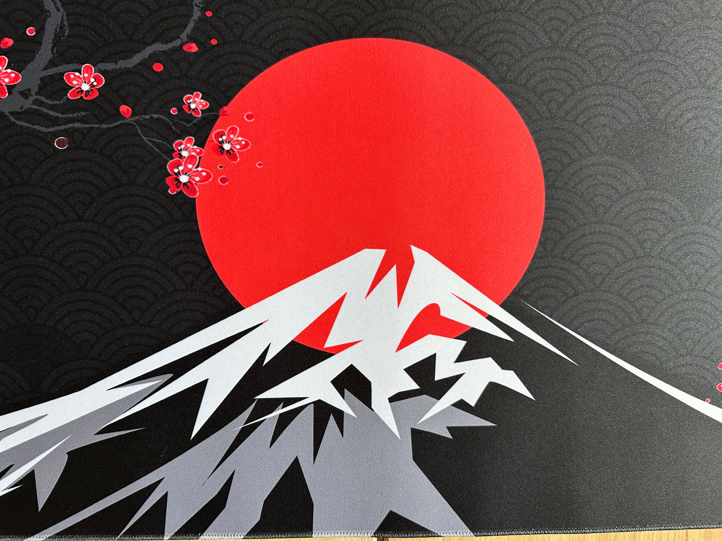 Night Fuji Mountain Super Smooth Speed Surface 900*400*4mm Deskmat