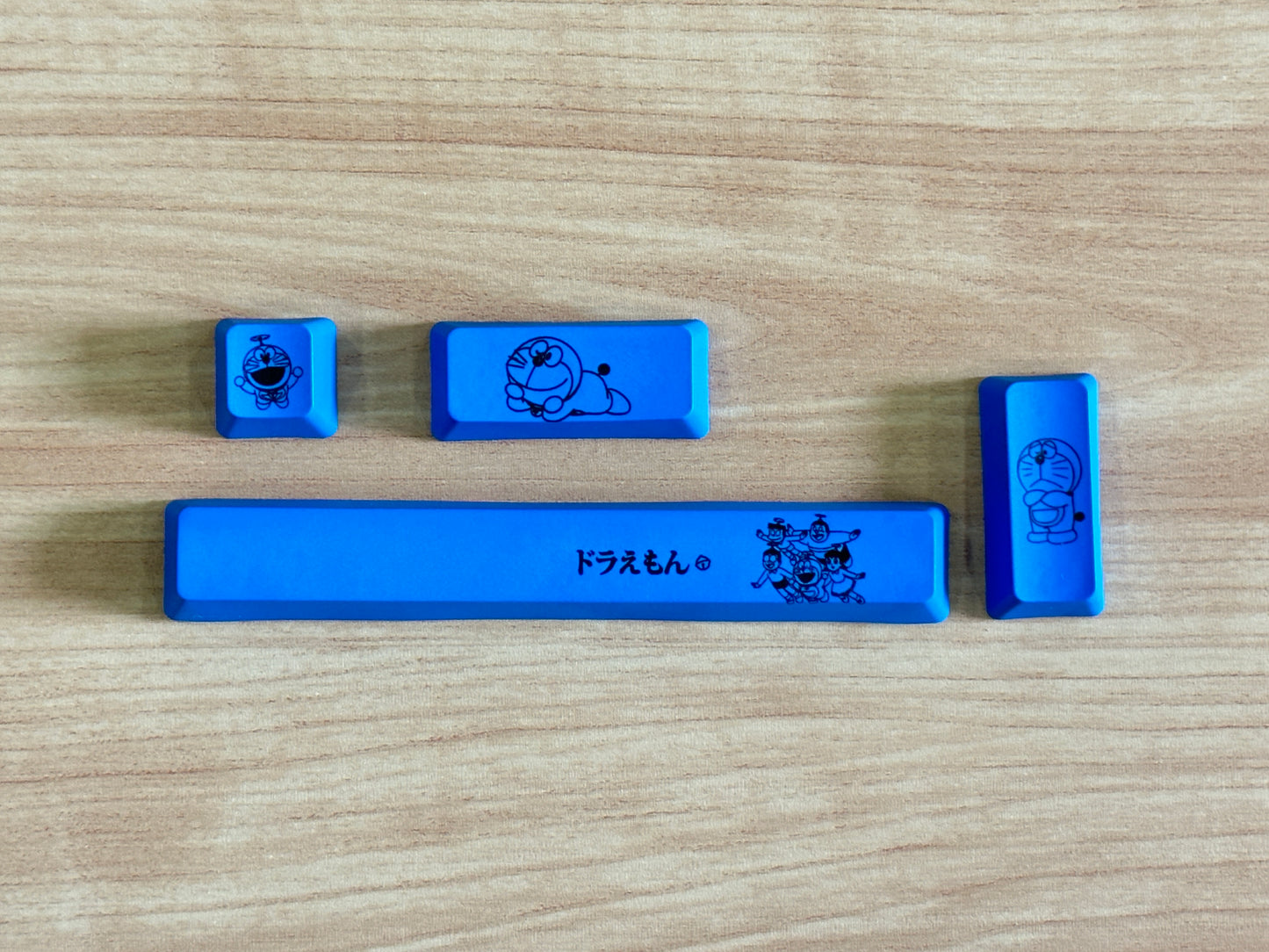 4 IN 1 Spacebar Enter Esc Dragon Ball / Doraemon / Onyoji Novelty Keycaps