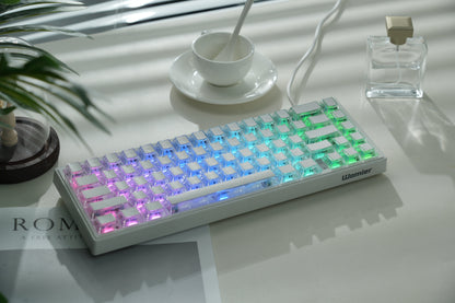 Womier Leather Texture Side Printed Cherry Keycaps