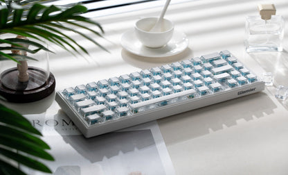 Womier Leather Texture Side Printed Cherry Keycaps