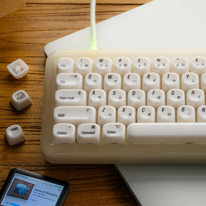 Womier Apple Mac Ceramic Style Japanese MOA Keycaps
