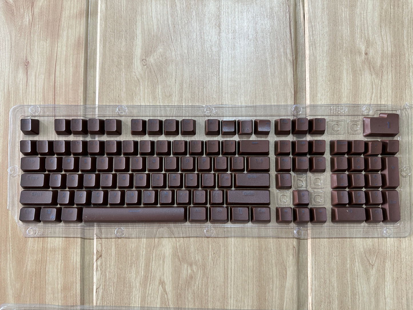 Backlit Shinethrough Oem Profile 104 ABS  Doubleshot Keycaps Set