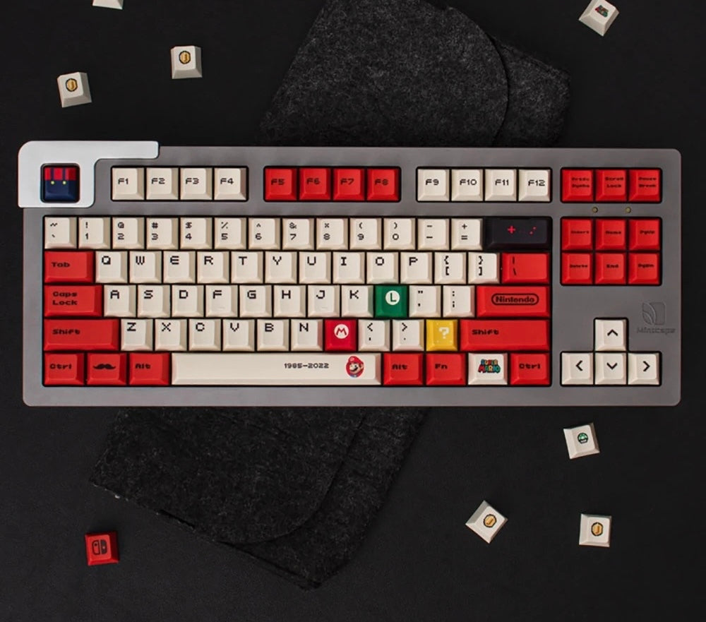 Super Mario Cherry PBT Keycaps