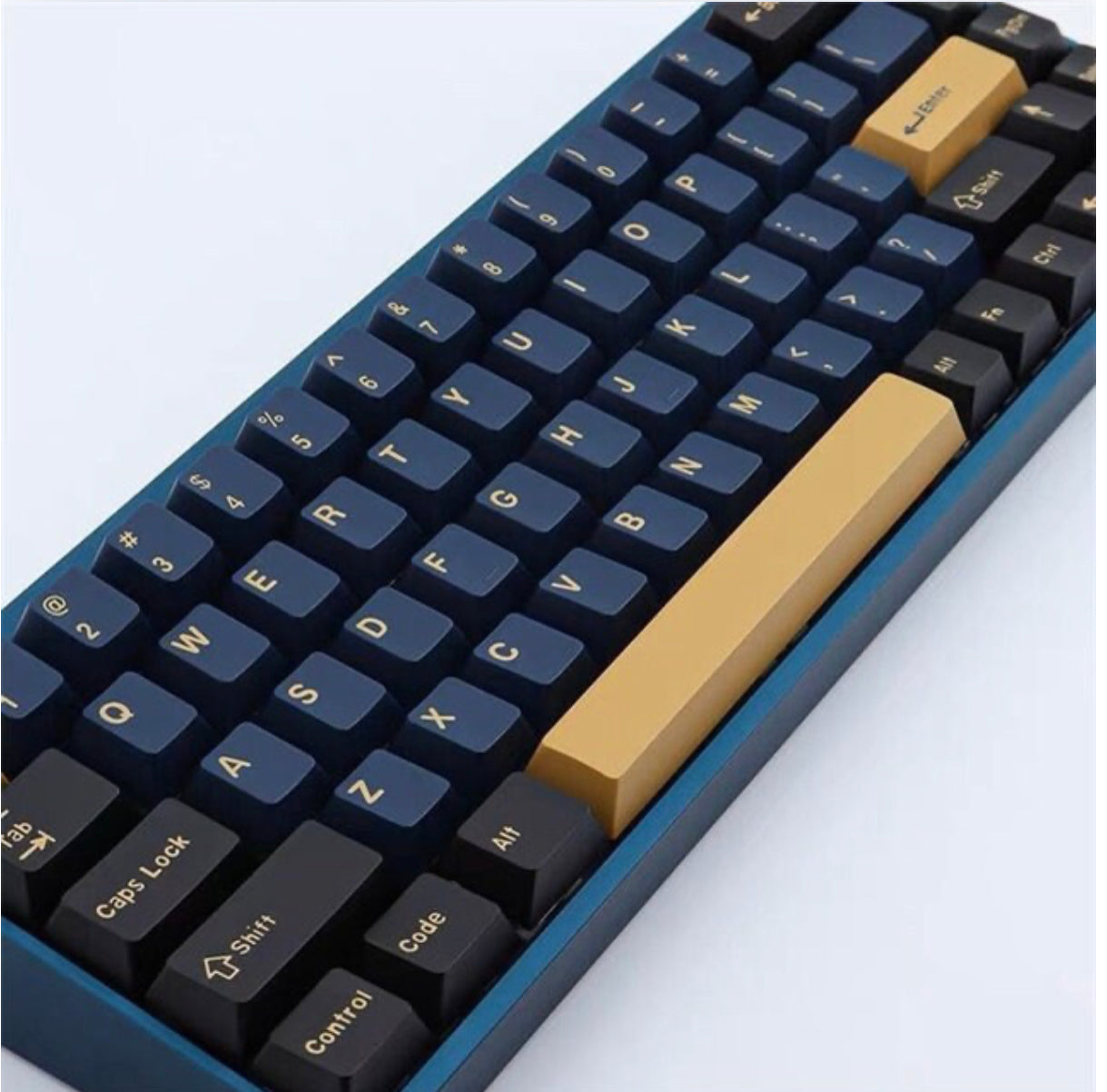 Blue Samurai Inspired Premium Cherry Doubleshot Keycaps
