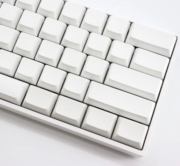 Blank XDA White PBT Keycaps 116 Keys New V2