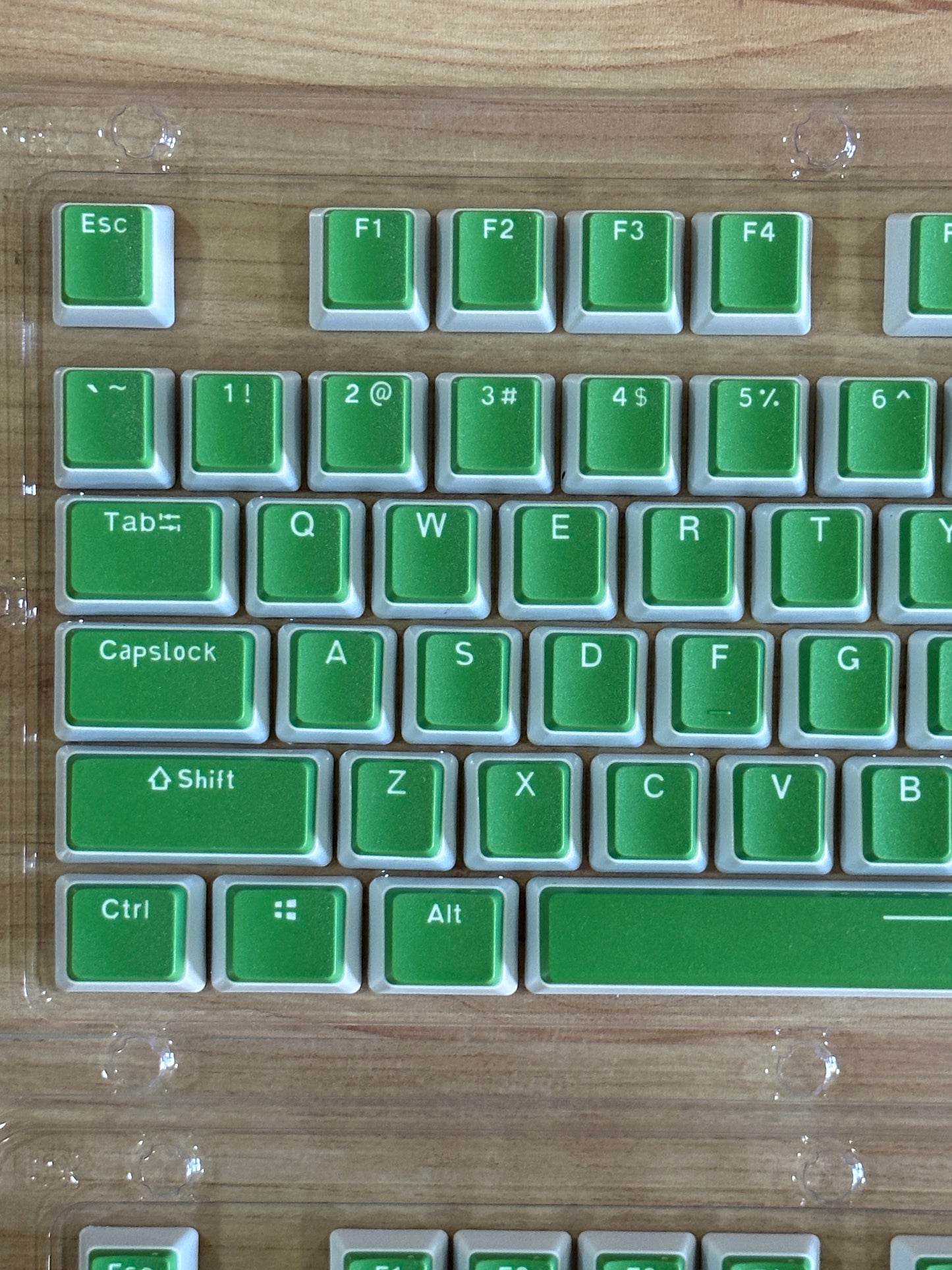 104 Stepped PBT Pudding Keycaps Doubleshot Opaque OEM Profile