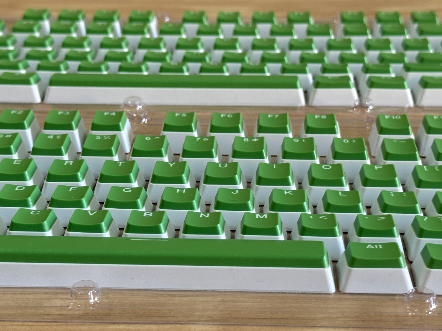 104 Stepped PBT Pudding Keycaps Doubleshot Opaque OEM Profile