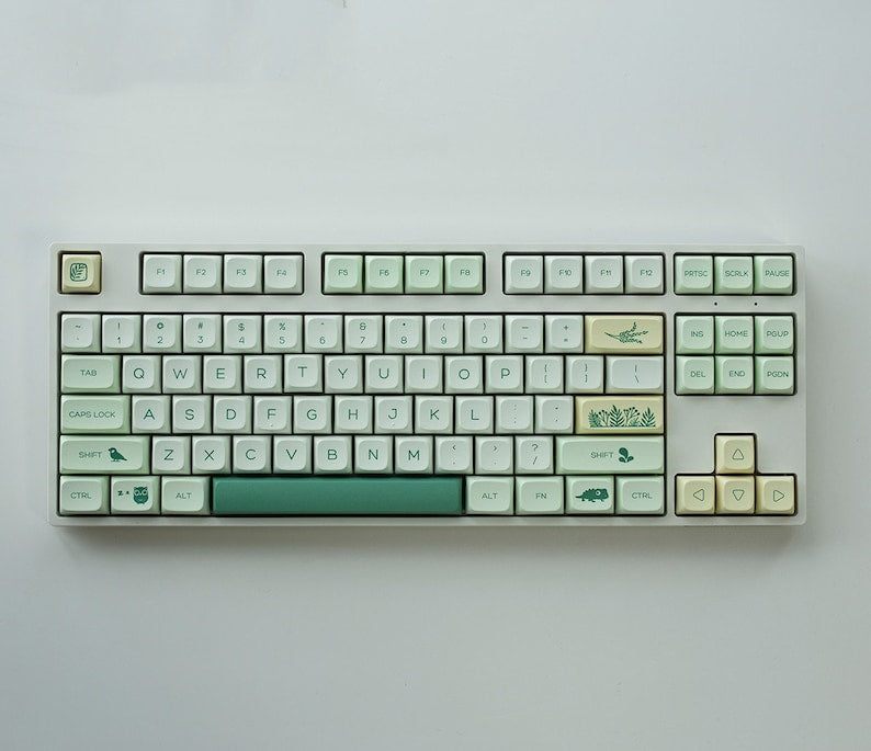 Nature Garden XDA Thick PBT Keycaps