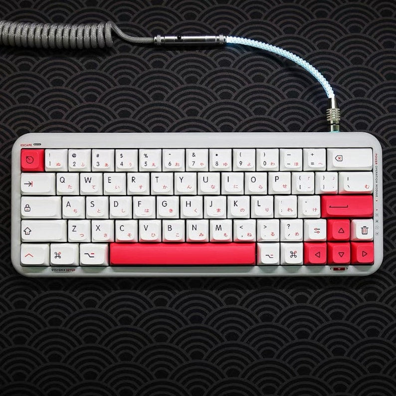 Kon Momo Japanese XDA PBT Keycaps