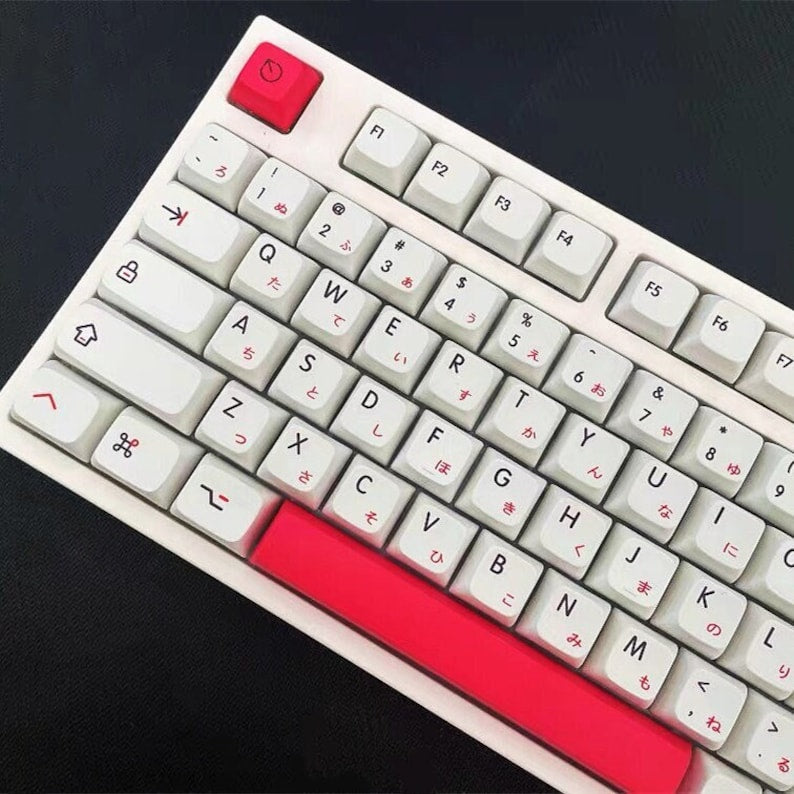 Kon Momo Japanese XDA PBT Keycaps