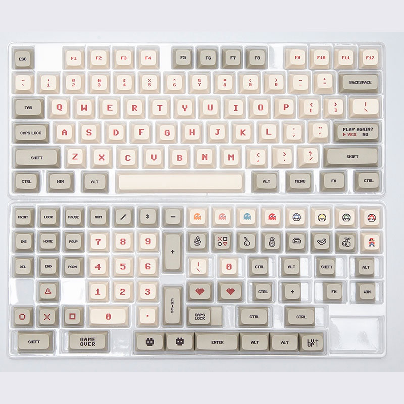 RETRO FEMICOM XDA PBT KEYCAPS