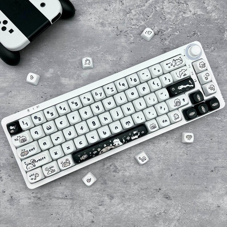 KITTY'S WONDERLAND MOA PBT KEYCAPS