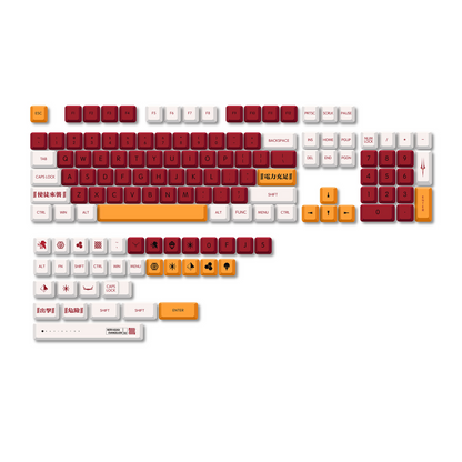 Evangelion 02 XDA PBT KEYCAPS