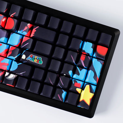 Super Mario Side Backlit Cherry PBT Keycaps