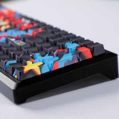 Super Mario Side Backlit Cherry PBT Keycaps