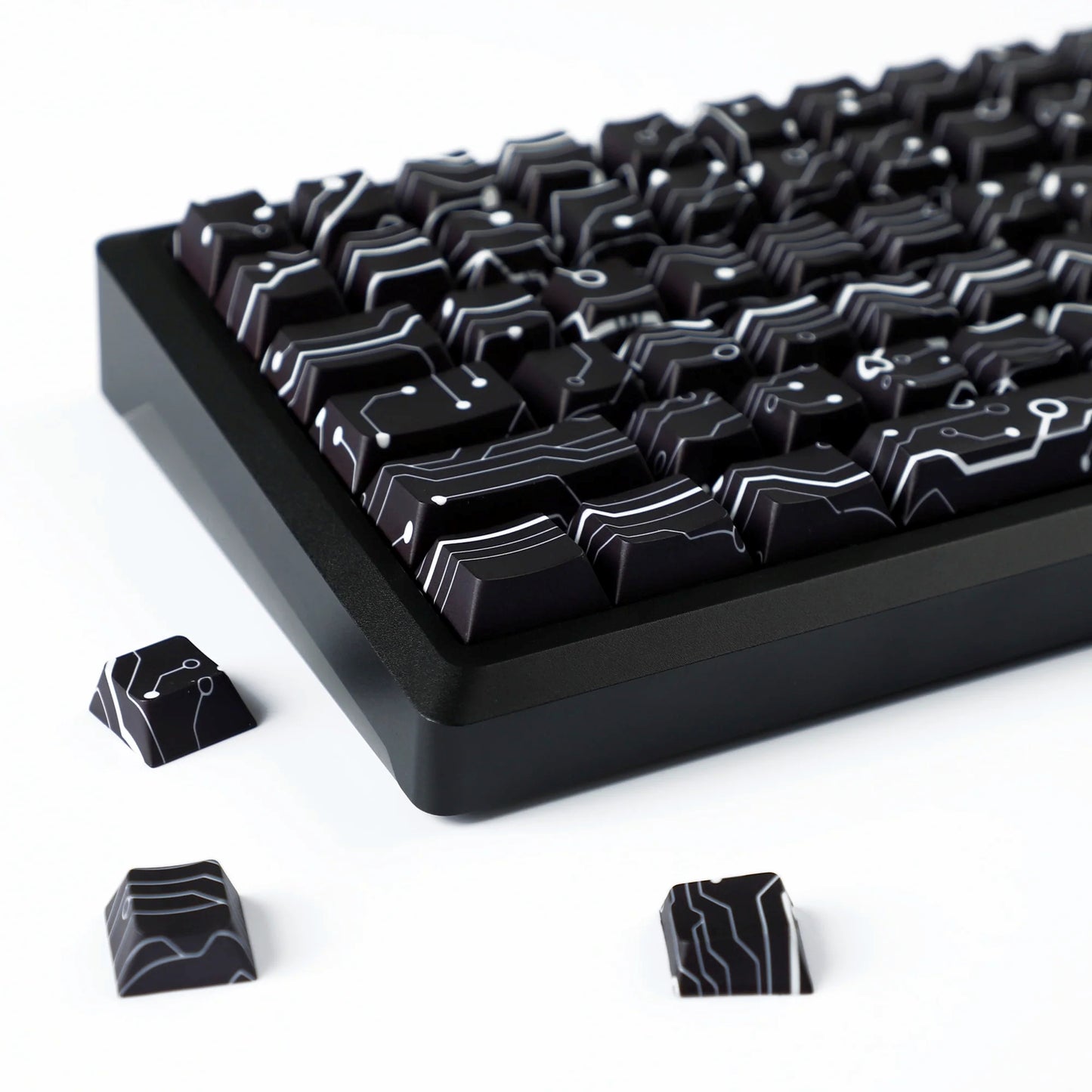 PCB Electronic Vision Side Backlit Cherry PBT Keycaps